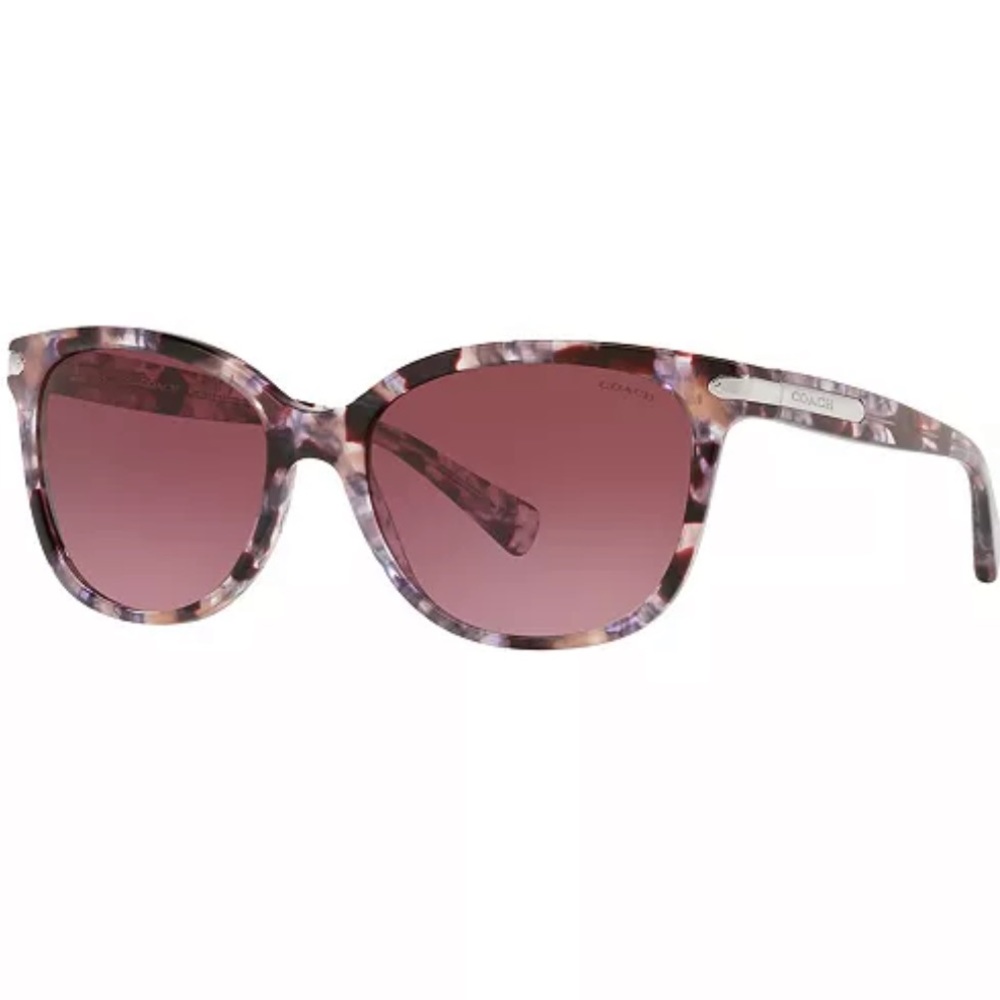 🆕 COACH Sunglasses - Floral, Purple Gradient 💐💜